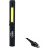 KS TOOLS LED COB Stripe Inspektionslampe 350 Lumen mit UV-Spot LED und Laserpointer